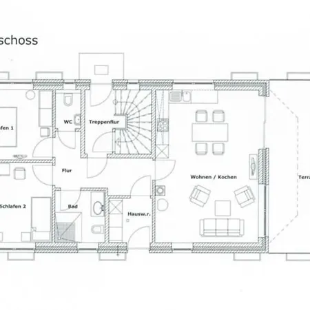 Starklef 34a_ Whg_ 1_ Huus Starklef Wyk auf Föhr